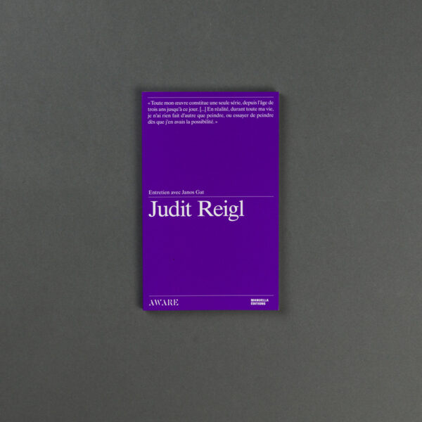 Entretien avec Judit Reigl