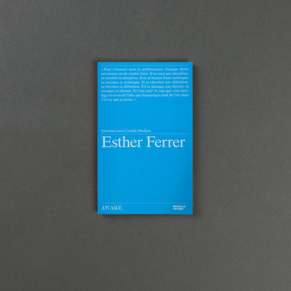 Entretien avec Esther Ferrer